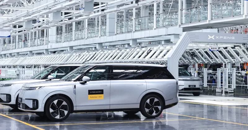XPeng Unleashes China's First Mass-Produced Robotaxi