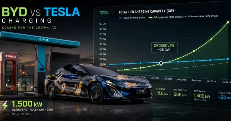 BYD accelerează: Rețeaua ultra-rapidă de încărcare schimbă piața EV