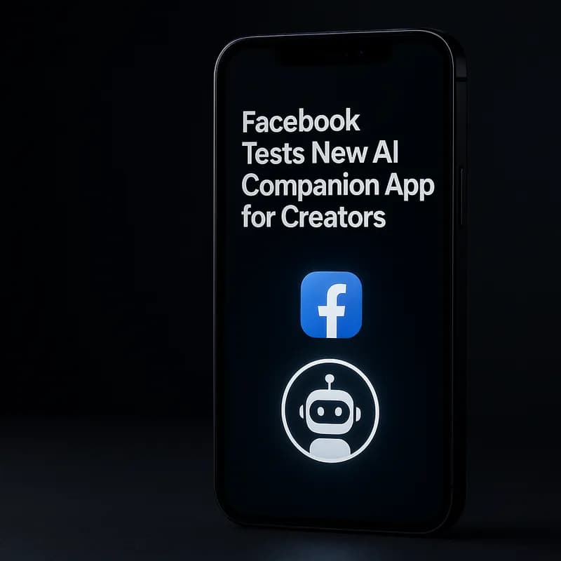 Facebook testează o nouă aplicație AI pentru creatori