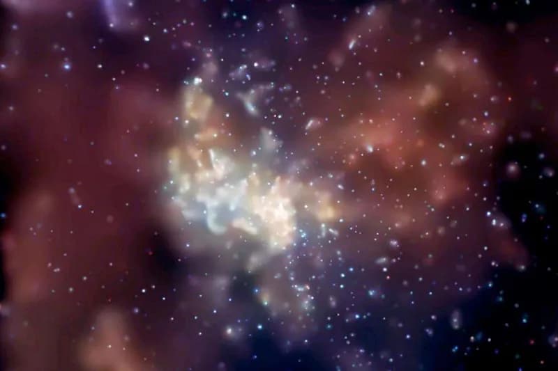 Hidden Black Hole May Explain Star Populations Near Galactic Center
