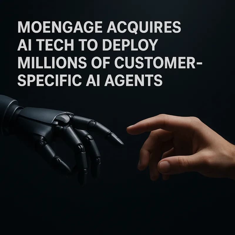 MoEngage Acquires AI Tech to Deploy Millions of Customer-Specific AI Agents