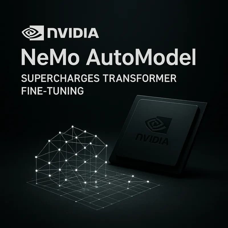 NVIDIA NeMo AutoModel accelerează semnificativ ajustarea fină a transformatoarelor