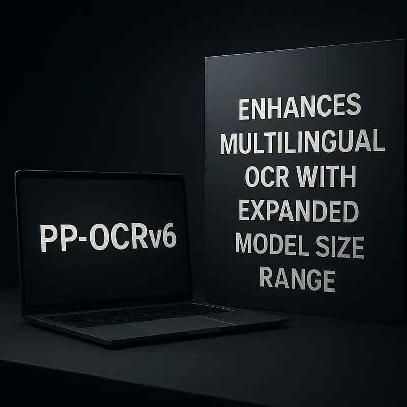 PP-OCRv6 Enhances Multilingual OCR with Expanded Model Size Range