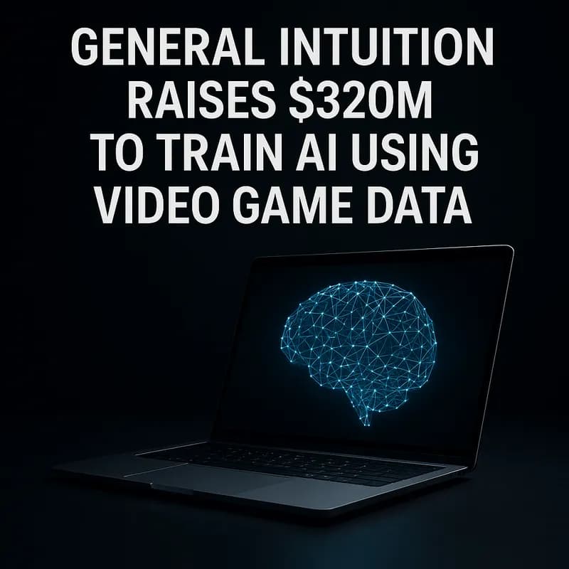 General Intuition atrage 320 de milioane de dolari pentru antrenarea AI cu date din jocuri video