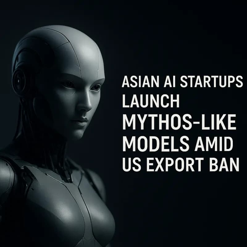 Startup-uri asiatice lansează modele asemănătoare Mythos în contextul interdicției de export din SUA
