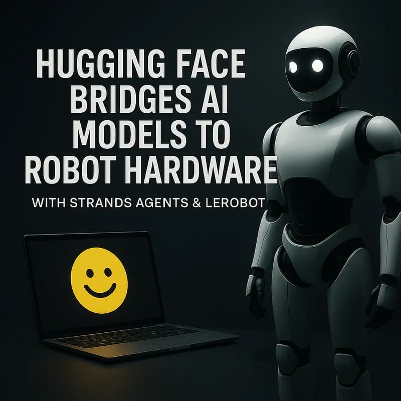 Hugging Face conectează inteligența artificială la roboții fizici prin Strands Agents și LeRobot
