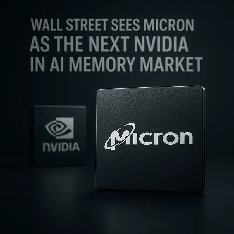 Wall Street Sees Micron as the Next Nvidia in AI Memory Market