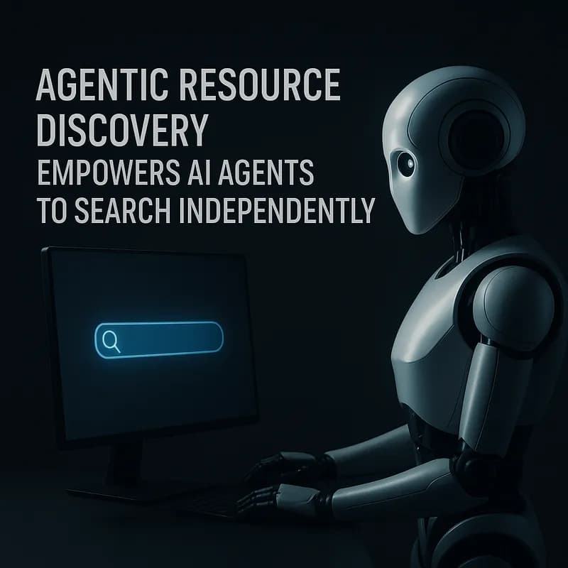 Agentic Resource Discovery oferă agenților AI capacitatea de a căuta resurse independent