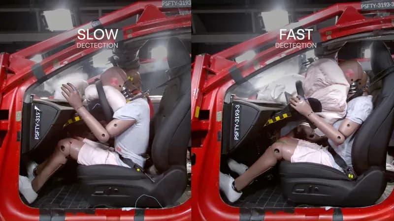 Tesla Introduces Pre-Crash Airbag Deployment Using Cameras
