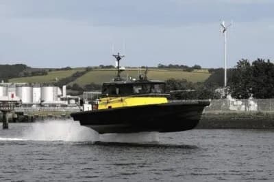 Artemis Technologies Launches World's First Fully Electric Hydrofoil Pilot Boat