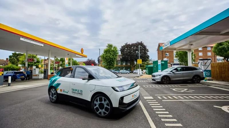 Shell dezvoltă un vehicul electric compact cu încărcare ultra-rapidă și sistem inovator de răcire