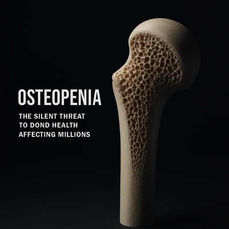 Osteopenia: Amenințarea tăcută pentru sănătatea oaselor care afectează milioane de oameni