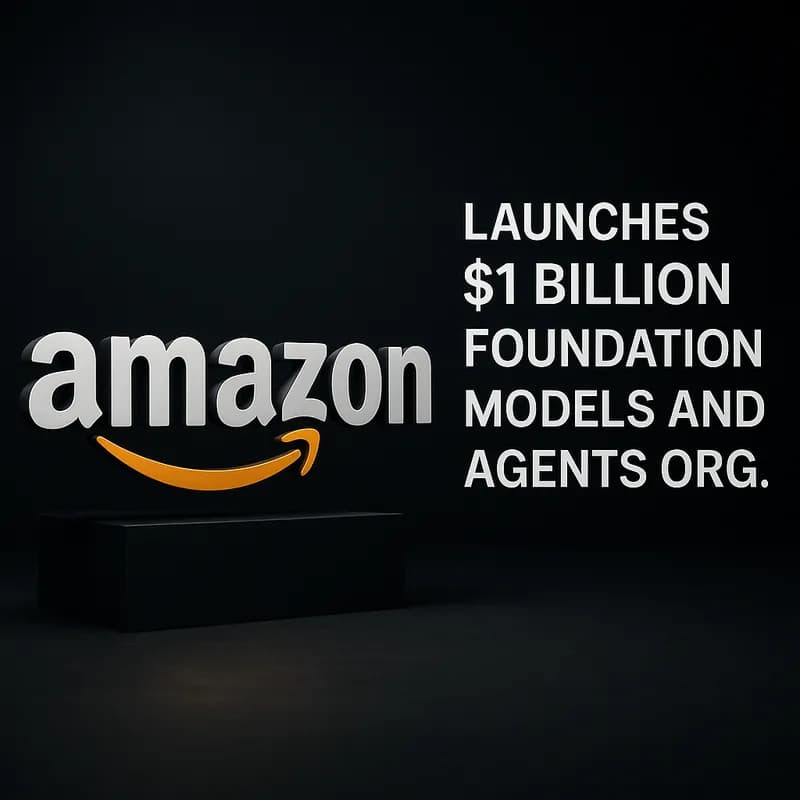 Amazon lansează o organizație de modele fundamentale și agenți cu investiție de 1 miliard de dolari
