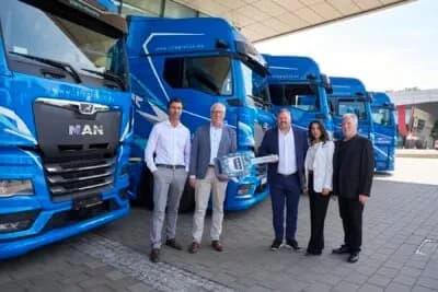 MAN accelerează electrificarea logisticii din fabrici cu camioane electrice