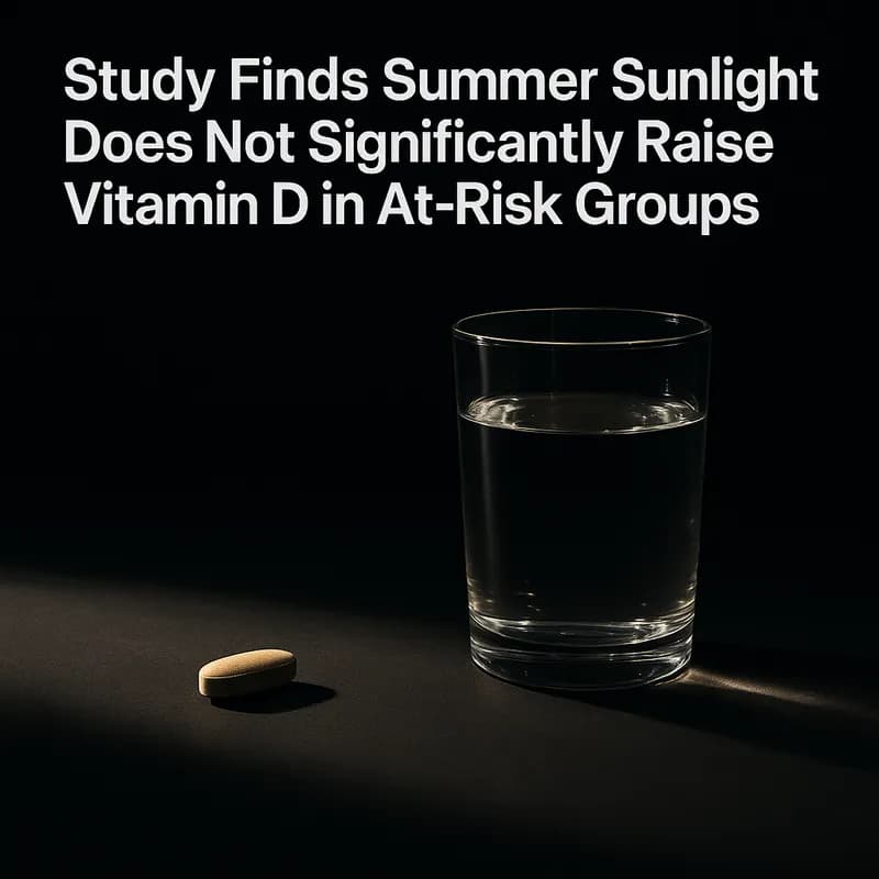 Studiu: Expunerea la soare vara nu crește semnificativ nivelul de vitamina D în grupurile vulnerabile