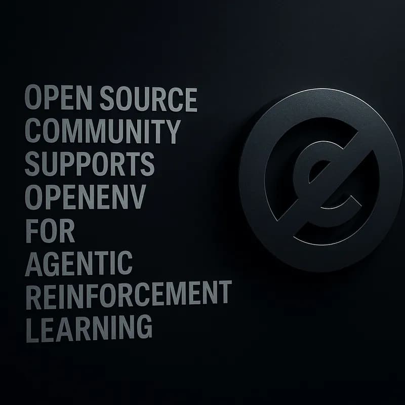 Comunitatea open source susține OpenEnv pentru învățarea prin întărire agentică
