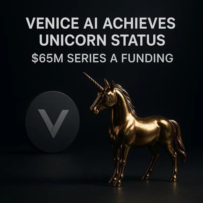 Venice AI devine unicorn după o rundă de finanțare de 65 milioane de dolari