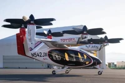 Toyota și Joby Aviation lansează o societate mixtă pentru producția de taxiuri aeriene electrice