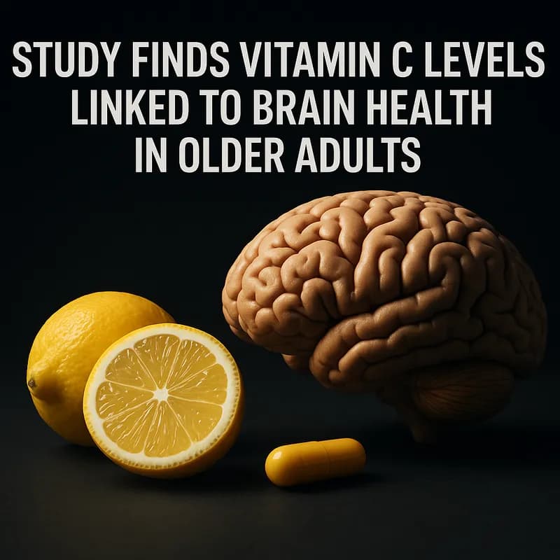 Studiu: Nivelurile de vitamina C, legate de sănătatea creierului la vârstnici