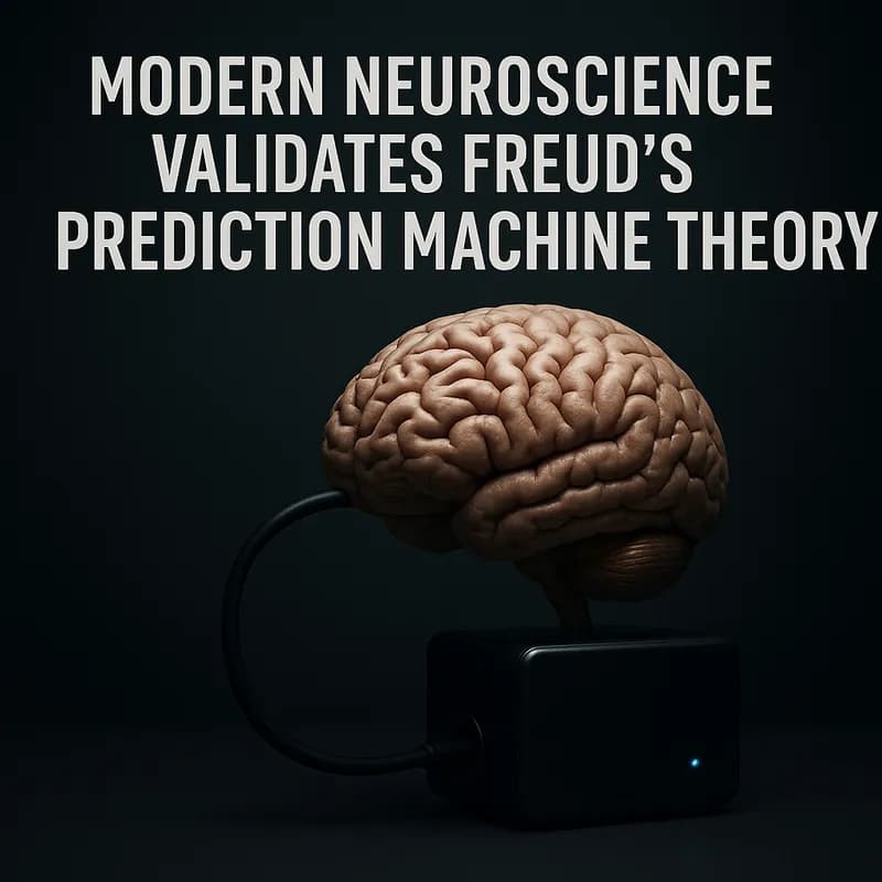 Neuroștiința modernă confirmă teoria lui Freud despre creier ca mașină de predicție