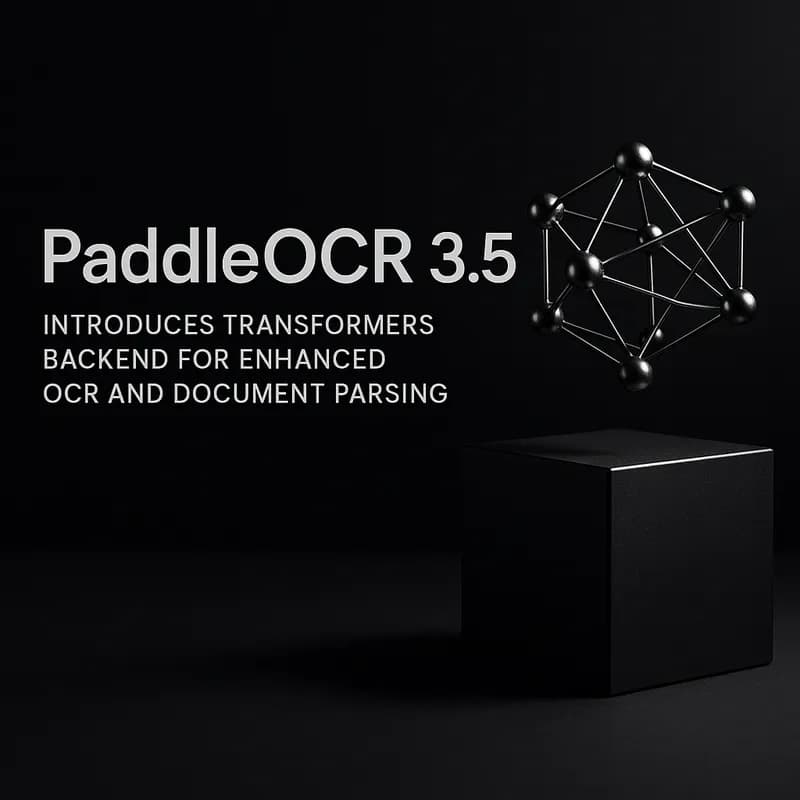 PaddleOCR 3.5 Integrează un Backend cu Transformers pentru OCR și Parsing Documentar Îmbunătățite
