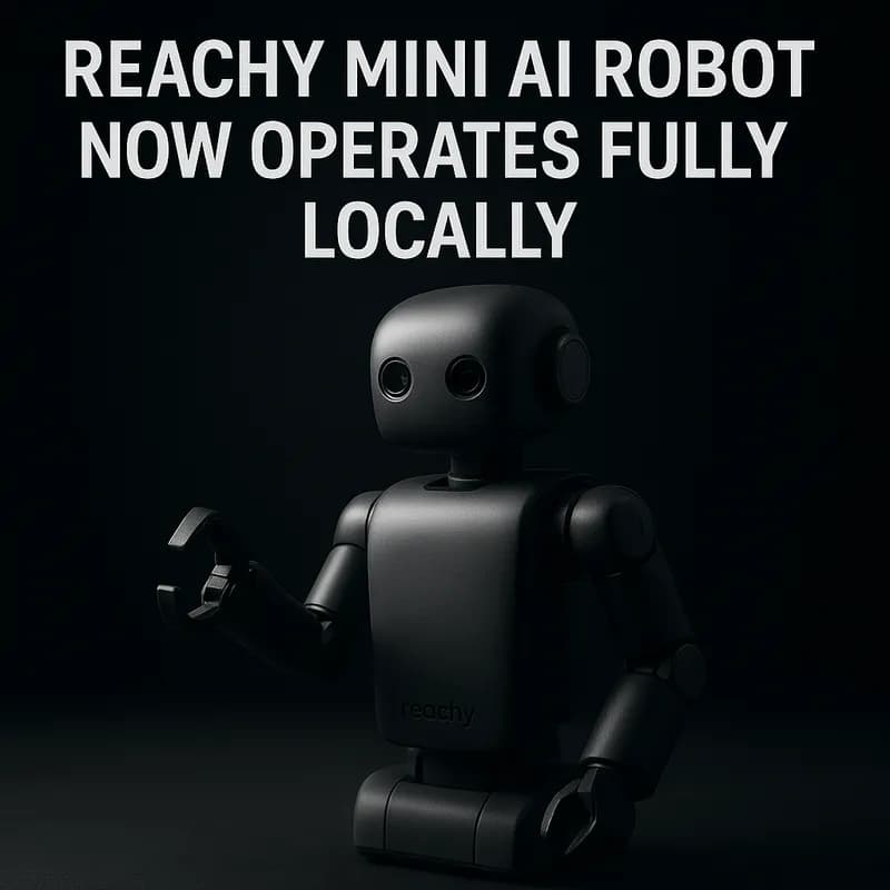 Robotul Reachy Mini funcționează acum complet local