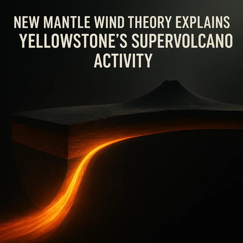 Noua teorie a curenților din mantaua terestră explică activitatea supervulcanului Yellowstone