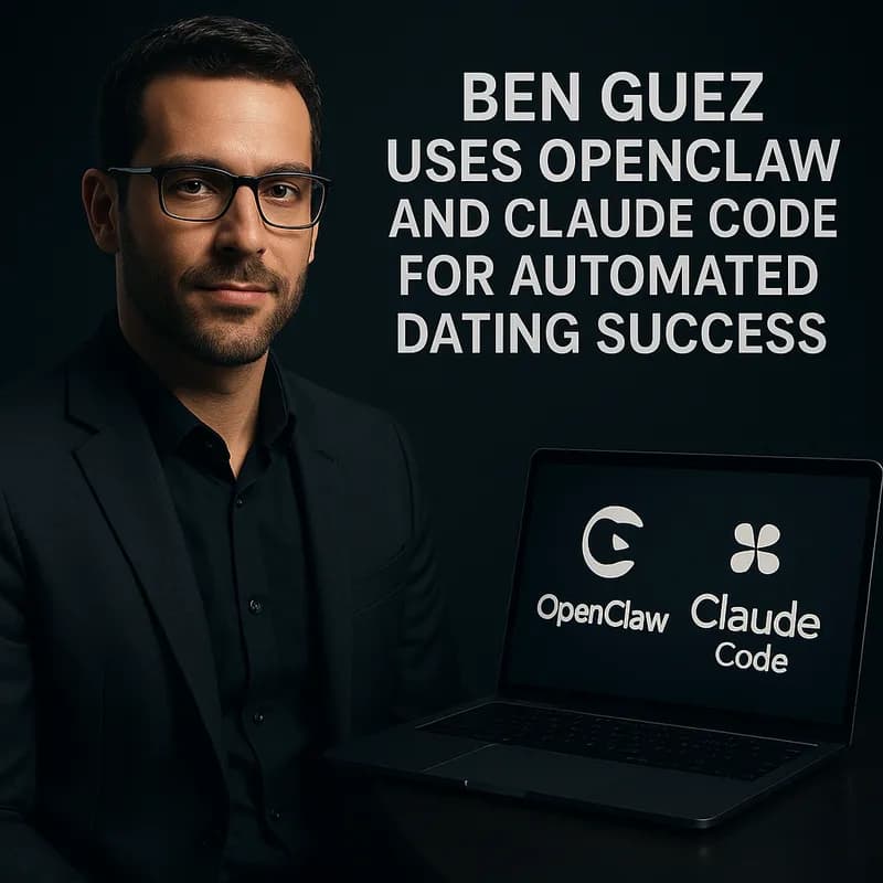 Ben Guez își automatizează viața amoroasă cu AI: OpenClaw și cod Claude pe Instagram