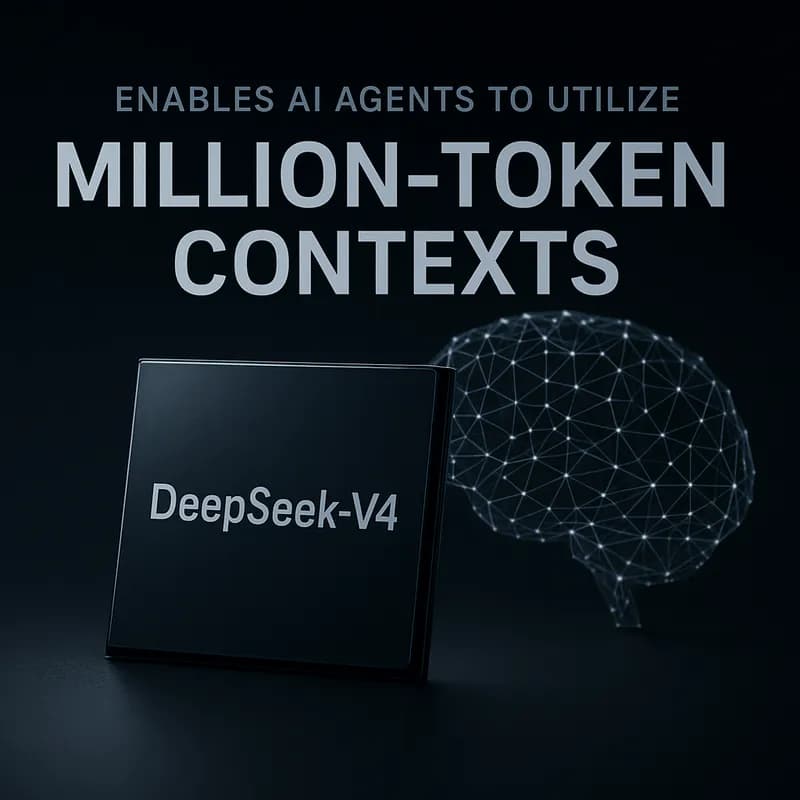 DeepSeek-V4 permite agenților AI să folosească contexte de până la un milion de tokeni
