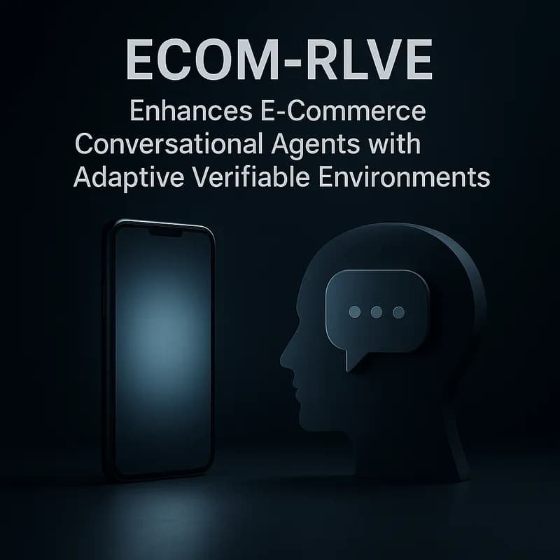Ecom-RLVE îmbunătățește agenții conversaționali pentru comerțul electronic prin medii adaptive verificabile