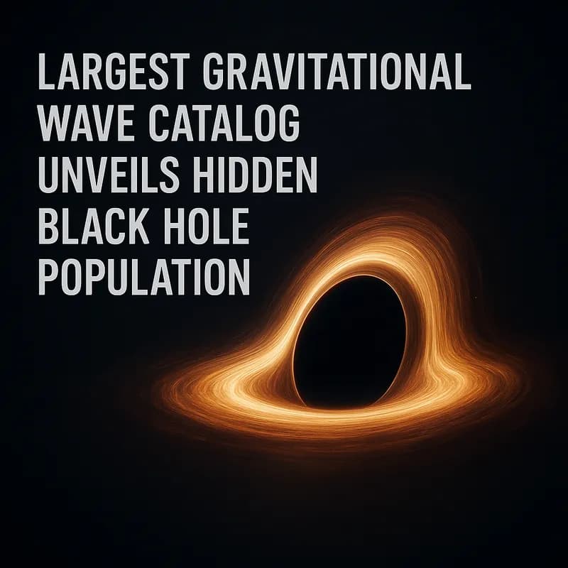 Cel mai mare catalog de unde gravitaționale dezvăluie populații ascunse de găuri negre