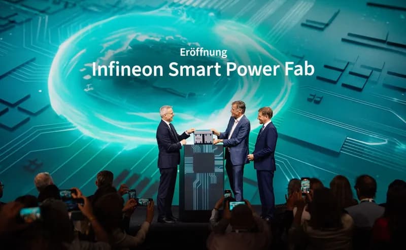 Infineon Launches €5 Billion Smart Power Fab in Dresden