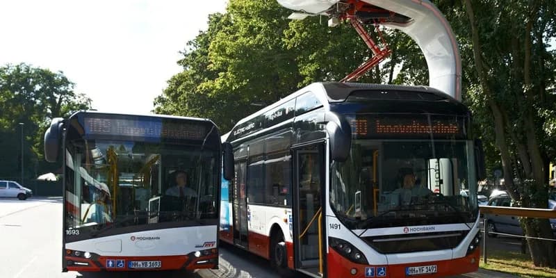 Washington, DC to Launch First Overhead Pantograph Chargers for Electric Buses