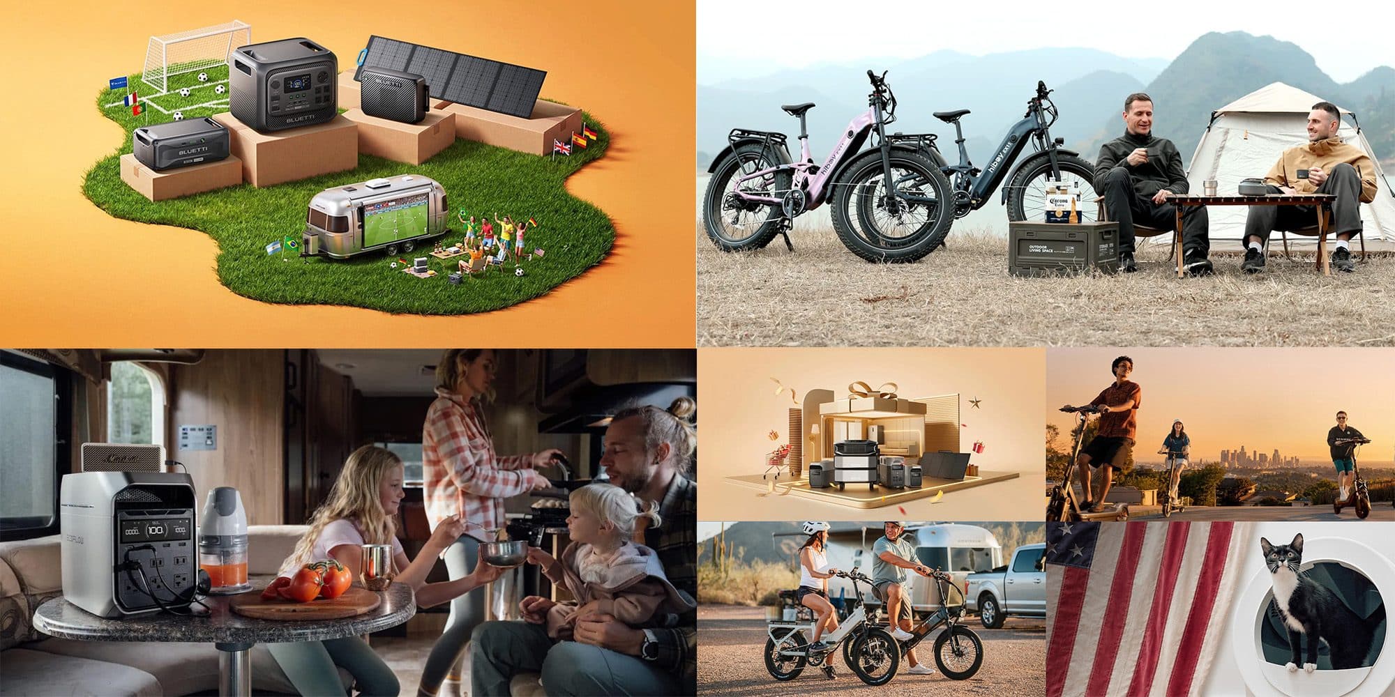 Reduceri de 4 iulie: E-bike Hiboy EX11 la preț record și oferte exclusive Bluetti pentru energie portabilă