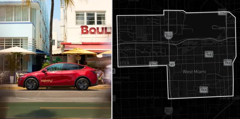 Tesla Maps Limited Robotaxi Zone in Miami Amid Texas Scaling Struggles