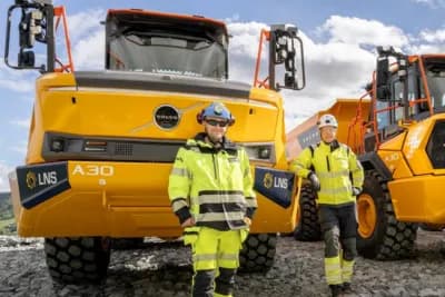 Volvo CE Deploys World’s First Series-Produced A30 Electric Haulers