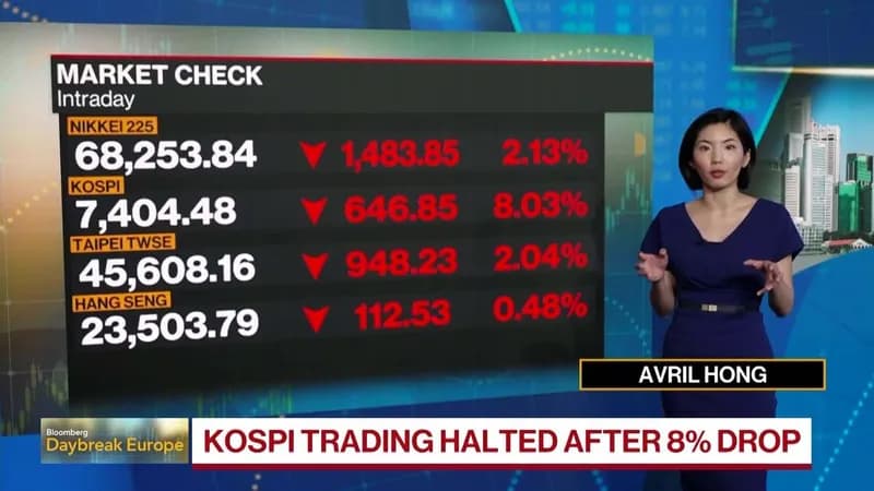 Asian Tech Stocks Retreat as Chip Selloff Deepens Concerns Over AI Rally
