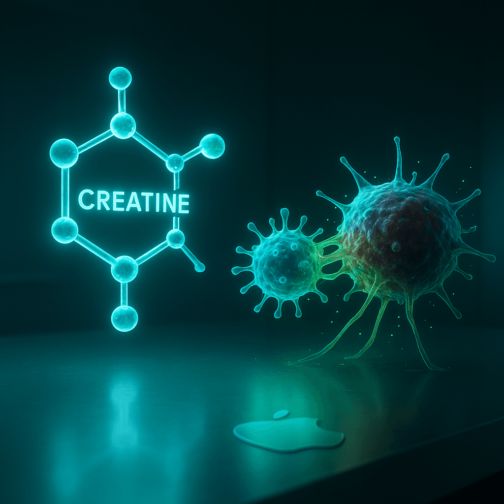 Creatina prezintă potențial în consolidarea răspunsului imunitar împotriva cancerului