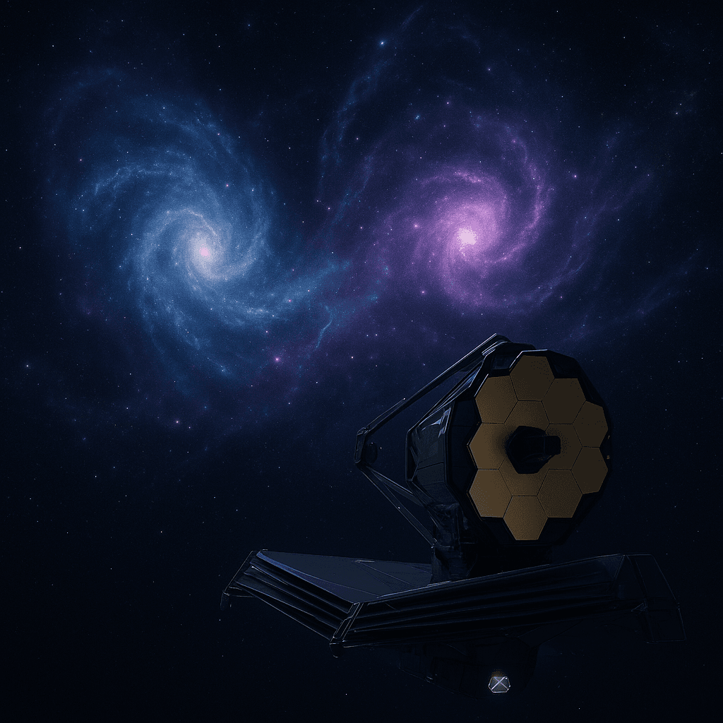 Noi observații JWST pun sub semnul întrebării estimările privind materia întunecată din Clusterul Glonț