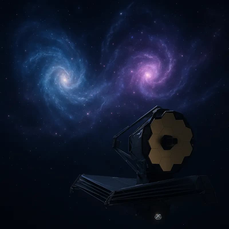 Noi observații JWST pun sub semnul întrebării estimările privind materia întunecată din Clusterul Glonț