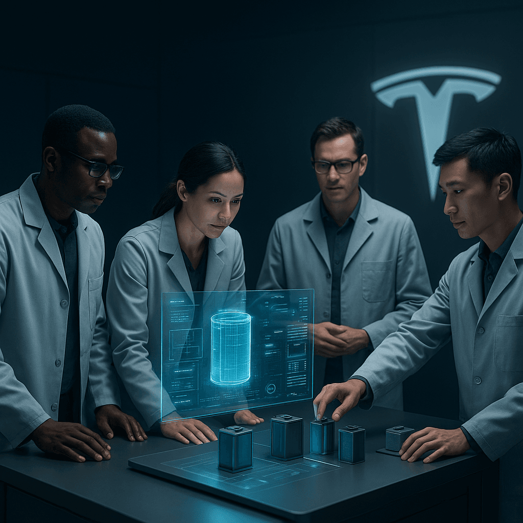 Tesla Unveils 'Cell Giga Challenge' for Battery Innovation in Germany