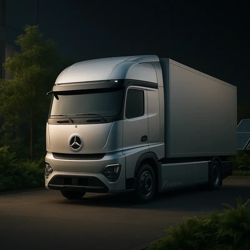 Wren Kitchens începe electrificarea flotei cu Mercedes-Benz eActros 600