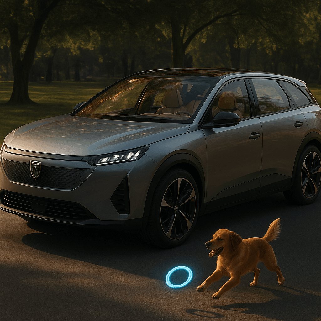 Peugeot dezvăluie conceptul E-5008 Dog Edition pentru posesorii de animale