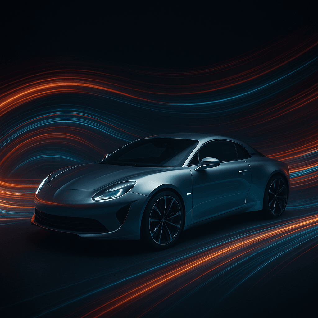 Alpine Debuts Electric A110 Prototype at Goodwood Festival of Speed