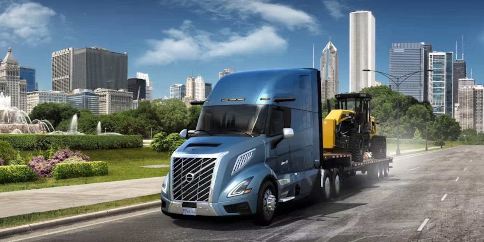 Camioanele electrice Volvo VNL și VNR debutează în American Truck Simulator