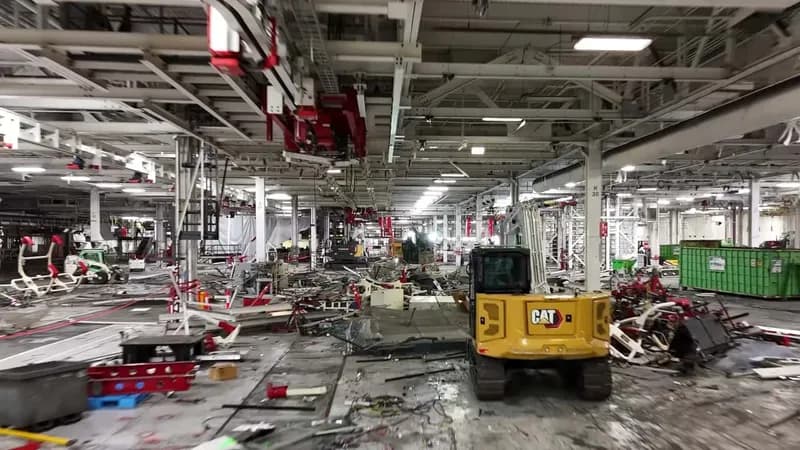 Tesla transformă spațiul fabricii Model S într-un centru de producție pentru Optimus