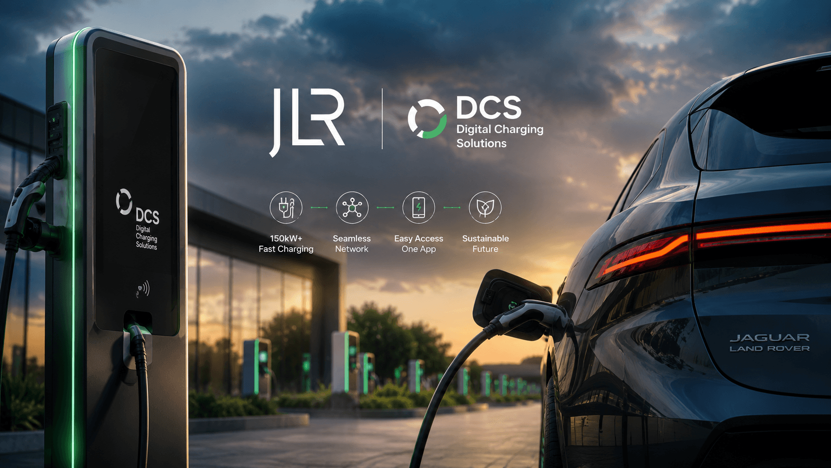 JLR Partners with Digital Charging Services to Overhaul EV Charging Network
