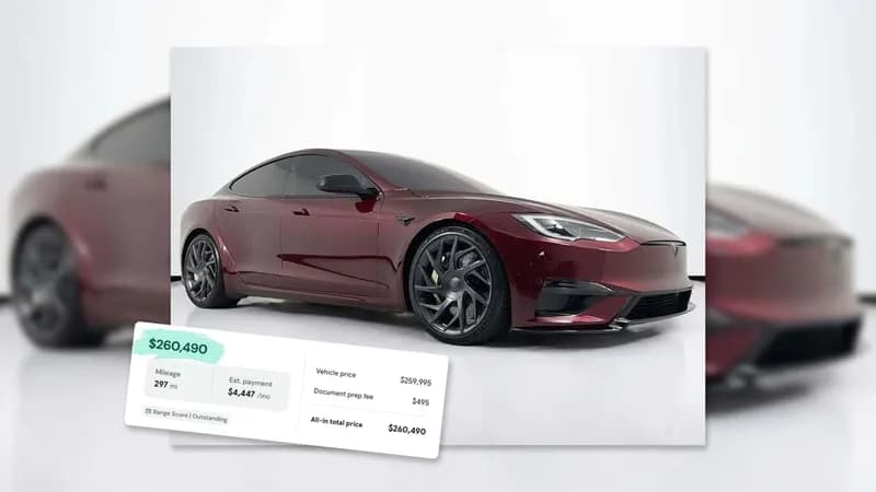 Rare Tesla Model S Flip: Dealer Seeks Massive Premium for Final Production Unit