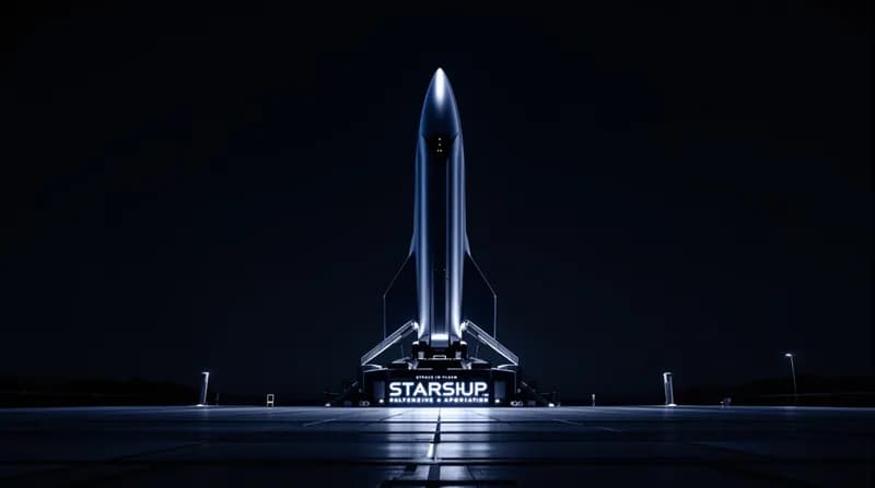 SpaceX Valuation Adjusts to $135 as Markets Eye Upcoming Starship Launch