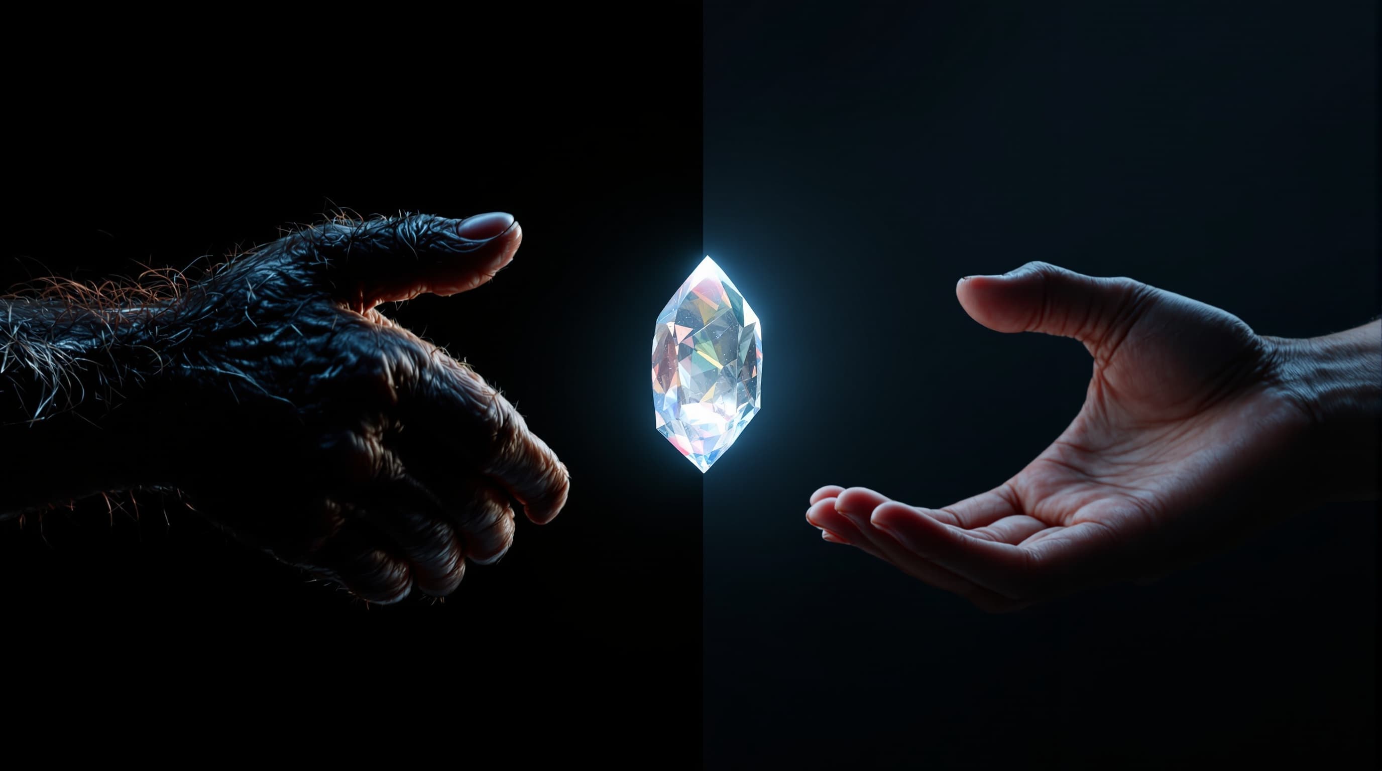 Primal Attraction: Why Humans and Chimpanzees Share a Fascination for Crystals